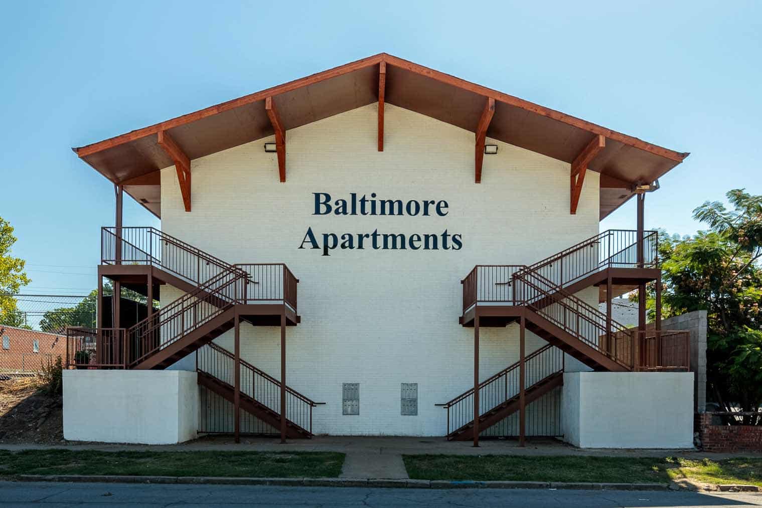 Baltimore Apartments Front View