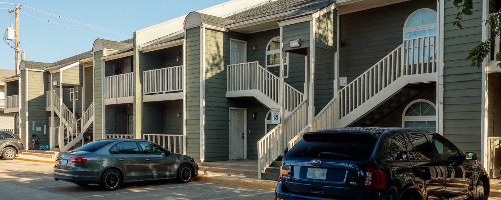 The Frontier Apartment units and parking