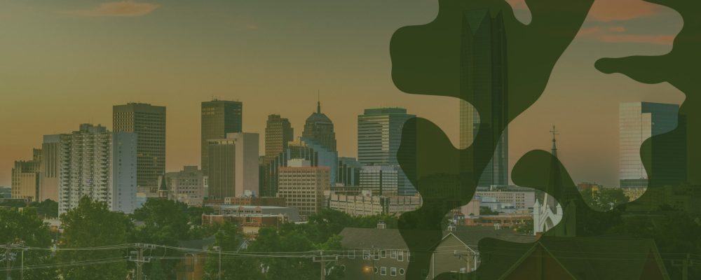 image of oklahoma city, ok city line