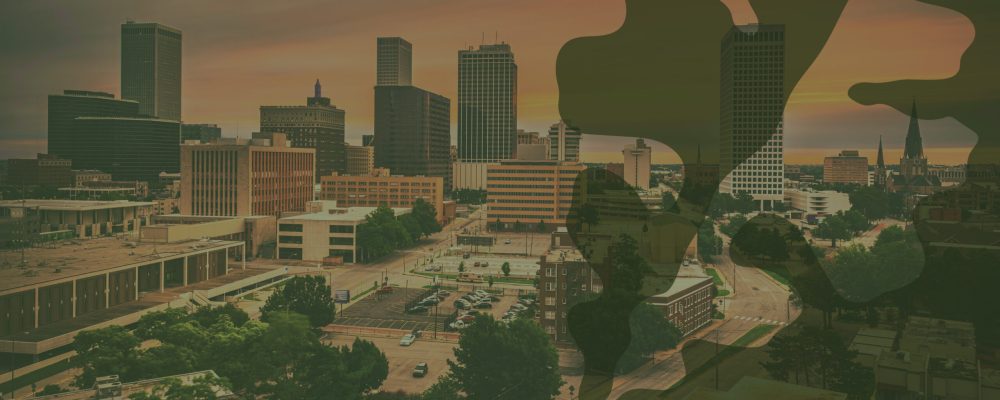 image of tulsa, ok city line